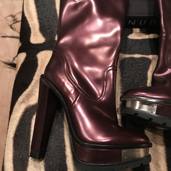 BRIAN ATWOOD high heel bootie very tall 7 - Picture 5 of 9